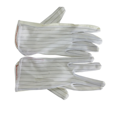 ถุงมือน้ำหนักเบาไนลอน PU ESD ถุงมือความปลอดภัยเคลือบ PU สีดำป้องกันไฟฟ้าสถิตย์