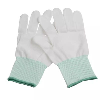 PU Electronic Work Anti Static Esd Glove พร้อม PVC Dot Coated