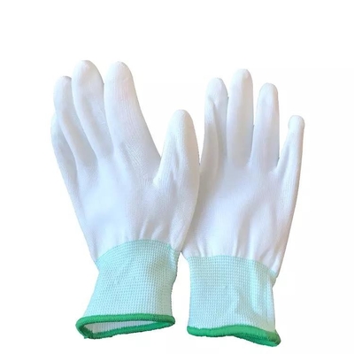 PU Electronic Work Anti Static Esd Glove พร้อม PVC Dot Coated
