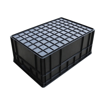 400x300x270 Conductive Antistatic ESD Electronics Storage Tray สำหรับส่วนประกอบ PCB