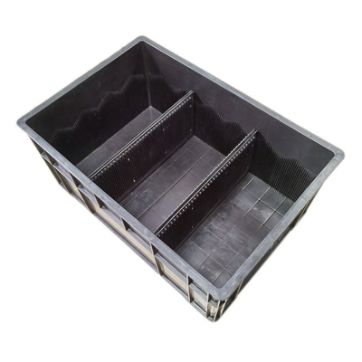 400x300x270 Conductive Antistatic ESD Electronics Storage Tray สำหรับส่วนประกอบ PCB