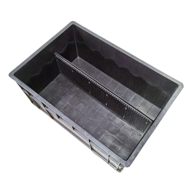 400x300x270 Conductive Antistatic ESD Electronics Storage Tray สำหรับส่วนประกอบ PCB