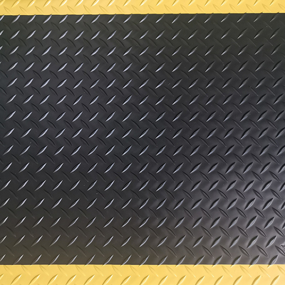 PVC Industrial Clean Room แผ่นปูพื้นป้องกันไฟฟ้าสถิตย์ Anti Fatigue ESD Rubber