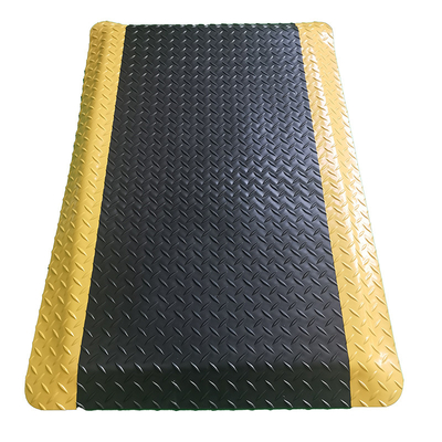 PVC Industrial Clean Room แผ่นปูพื้นป้องกันไฟฟ้าสถิตย์ Anti Fatigue ESD Rubber
