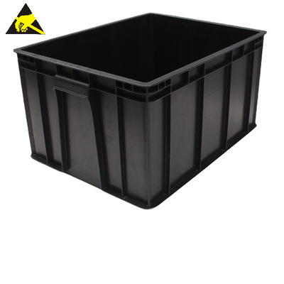 Conductive Antistatic Dissipative Smt Smd Reel ส่วนประกอบบรรจุภัณฑ์พลาสติก Esd Box กล่องป้องกันไฟฟ้าสถิตย์สำหรับอุปกรณ์อิเล็กทรอนิกส์