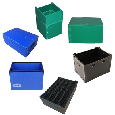 การจัดเก็บชิ้นส่วนอิเล็กทรอนิกส์ Esd ถาดพลาสติก Esd Pcb ถาด ESD กล่องกระดาษลูกฟูกกล่องป้องกันไฟฟ้าสถิตย์ PVC สีดำถัง