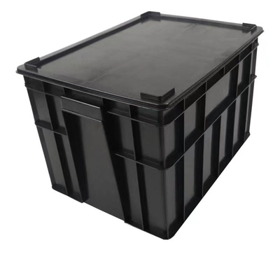 กล่องพลาสติกเซฟตี้ ESD ขนาดเล็ก 350 * 265 * 125 มม. Anti Static Bin เคลือบเงา