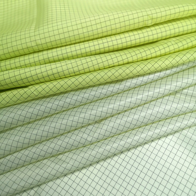 ผ้า ESD ป้องกันไฟฟ้าสถิตนำไฟฟ้าอุตสาหกรรม 380gsm Lining Fabric