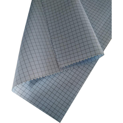 75D * 75D ผ้าป้องกันไฟฟ้าสถิตย์ ESD Lab Coat Polyester สำหรับห้อง Cleanroom