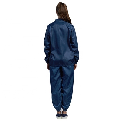 สีต่างๆ ESD Safe Smocks ชุดทำงานป้องกันไฟฟ้าสถิตย์โพลีเอสเตอร์