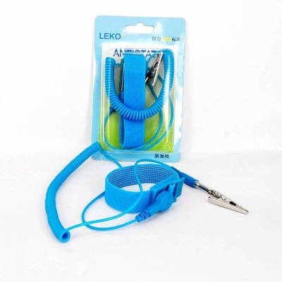 สายรัดข้อมือ ESD แบบยืดหยุ่น 3 เมตรสาย Safe PU Anti Static Strap