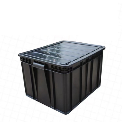 พลาสติกรีไซเคิล ESD Safe Bins SMT Reel PP ส่วนประกอบพร้อมฝาปิด