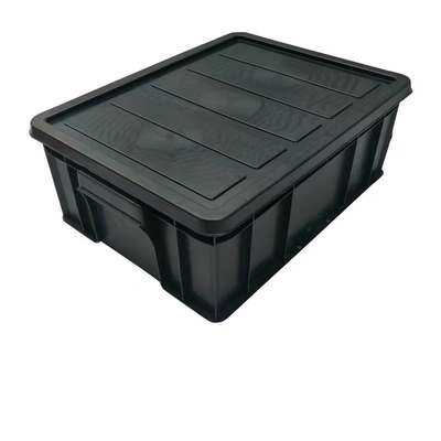 นำกลับมาใช้ใหม่บรรจุภัณฑ์ ESD ปลอดภัยกล่องพลาสติกลูกฟูกถังป้องกันไฟฟ้าสถิตย์