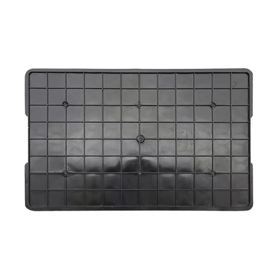 ESD OEM Anti Static Container Plastic Custom Pallet Circulation สีดำ