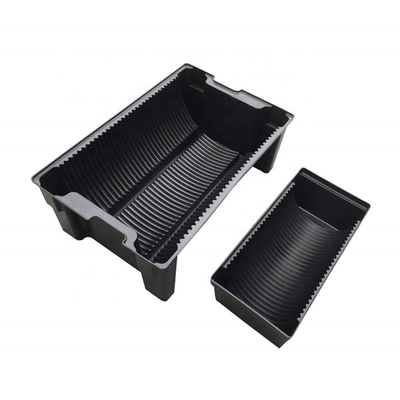 Fairtech ESD Storage Bin ชั้นวาง SMT PCB สีดำบรรจุพลาสติก ESD Safe Bins