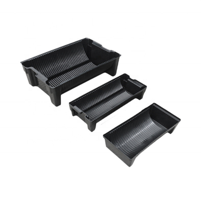 Fairtech ESD Storage Bin ชั้นวาง SMT PCB สีดำบรรจุพลาสติก ESD Safe Bins