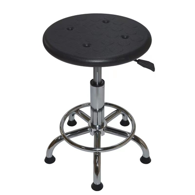 เก้าอี้สำนักงานวิทยาศาสตร์ป้องกันไฟฟ้าสถิตย์ของโรงเรียน ESD PU Leather Office Chair Stools