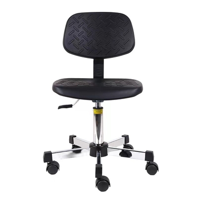 คอมพิวเตอร์โรงเรียน PU Anti Static Lab เก้าอี้ปรับ PU Foam พร้อมล้อเลื่อน