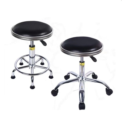 สำนักงาน ESD Anti Static Lab เก้าอี้ PU Leather Industrial Lab Furniture