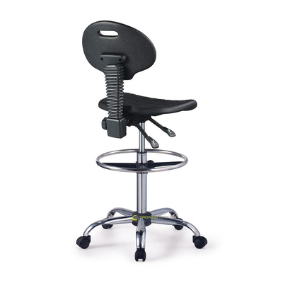 Soft OEM ESD เก้าอี้สำนักงานป้องกันไฟฟ้าสถิตย์ PU Foam Industrial Working Lab