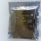 Cleanroom Anti Static ESD กระเป๋าปุ่มปิด Ziplock ESD Safe Bag
