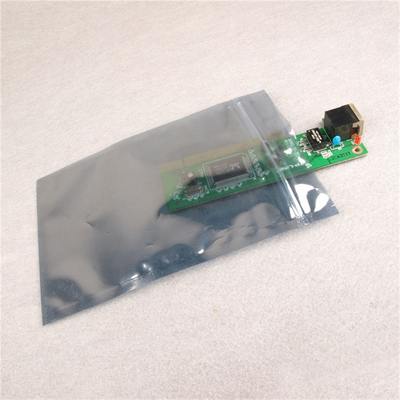 PCB ใช้ถุงป้องกันไฟฟ้าสถิตย์ ESD ถุงเก็บฝุ่น PET Pink PE ลามิเนตฟอยล์ Bag