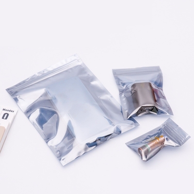 กระดาษคราฟท์ ESD ถุงป้องกันไฟฟ้าสถิตย์ความร้อนซีลซิปพลาสติกใส Mylar