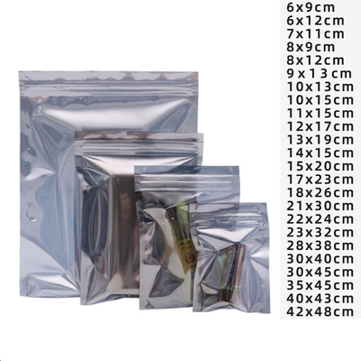 กระดาษคราฟท์ ESD ถุงป้องกันไฟฟ้าสถิตย์ความร้อนซีลซิปพลาสติกใส Mylar