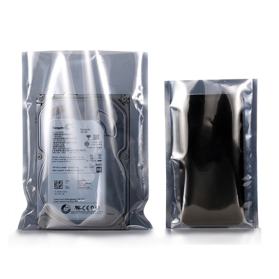 ESD Gusset Static Bags Electronics อะลูมิเนียมฟอยล์ ESD ถุงพลาสติก