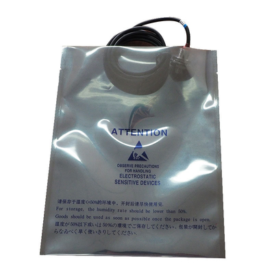 ESD Gusset Static Bags Electronics อะลูมิเนียมฟอยล์ ESD ถุงพลาสติก