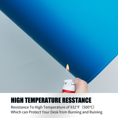 Anti Static Repair Mat ฉนวนกันความร้อนแผ่นบัดกรี 650g สำหรับแพลตฟอร์มการทำงาน
