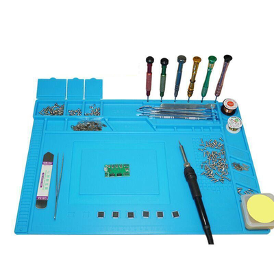 ซิลิโคน Anti Static Repair Mat การประสาน ฉนวน Work Station Kit