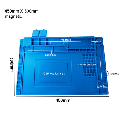 ซิลิโคน Anti Static Repair Mat การประสาน ฉนวน Work Station Kit