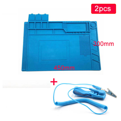 650g ESD การประสาน Mat Heat Repair Station เตารีดสำหรับคอมพิวเตอร์โทรศัพท์