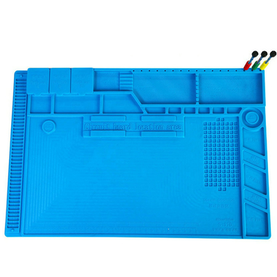 655g ความร้อนทนความร้อน Esd Mat การเชื่อมซิลิโคน การประสาน ฉนวนกันความร้อน Pad