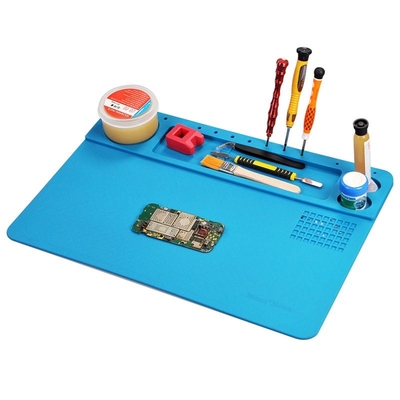 655g ความร้อนทนความร้อน Esd Mat การเชื่อมซิลิโคน การประสาน ฉนวนกันความร้อน Pad
