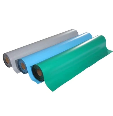 Shiny Dull ESD Rubber Mat แผ่นป้องกันไฟฟ้าสถิตย์สำหรับ Workbench