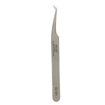 คิ้วหญิง OEM Vetus Volume Tweezers สแตนเลส Mink Lash Tweezers