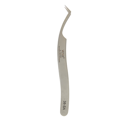 คิ้วหญิง OEM Vetus Volume Tweezers สแตนเลส Mink Lash Tweezers