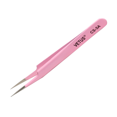3D 6D ESD ป้องกันไฟฟ้าสถิตย์ Vetus Lash Tweezers Volume Eyelash Extension Tweezers