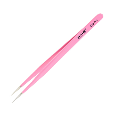 3D 6D ESD ป้องกันไฟฟ้าสถิตย์ Vetus Lash Tweezers Volume Eyelash Extension Tweezers