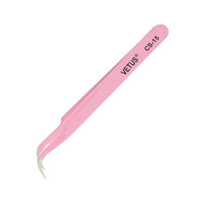 Vetus ESD 15 แหนบ Antistatic Precision Eyebow แหนบสแตนเลส