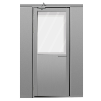 750w Modular Personal Air Shower Unit สองประตู Interlock Air Shower