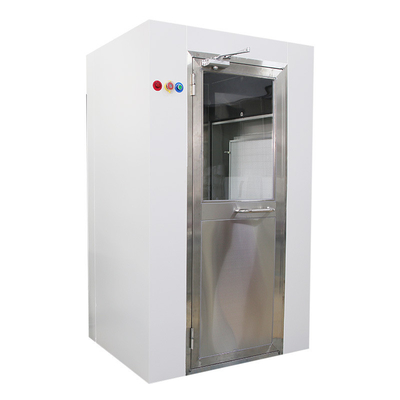 750w Modular Personal Air Shower Unit สองประตู Interlock Air Shower