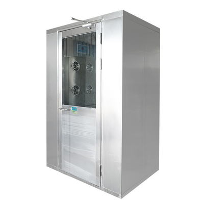 750w Modular Personal Air Shower Unit สองประตู Interlock Air Shower