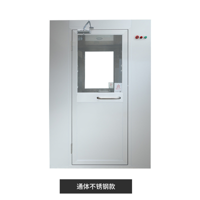 GMP Standard SUS201 ตู้อาบน้ำฝักบัวแบบคลีนรูม Stainless Steel