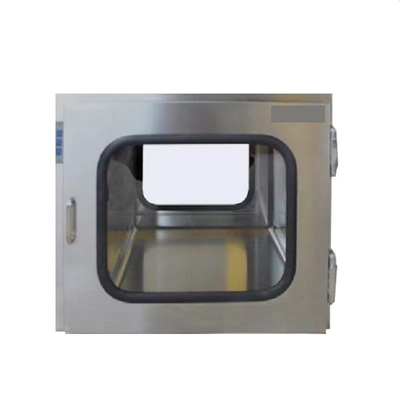 คลีนรูม SUS304 SS Pass Box UV Light Static Pass Static Through Box