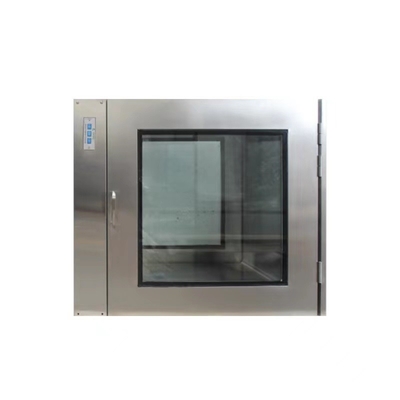 คลีนรูม SUS304 SS Pass Box UV Light Static Pass Static Through Box