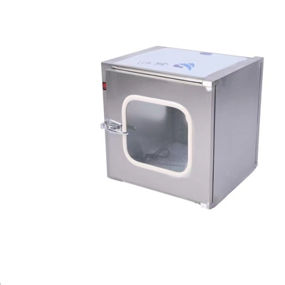 220V 50Hz Cleanroom Pass Box ล็อคอิเล็กทรอนิกส์ อุปกรณ์ห้องปฏิบัติการ Pass Box
