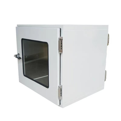 220V 50HZ Cold Rolled Cleanroom Pass Box กล่องสเตนเลสสตีล Static Pass